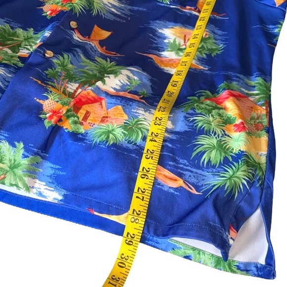 Vintage Pennshire Floral Hawaiian Shirt BIG MAN 2XL (H) - Picture 4 of 7